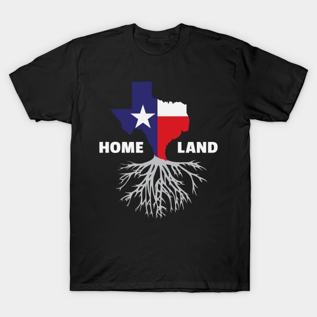 Texas Homeland T-Shirt by c1337s